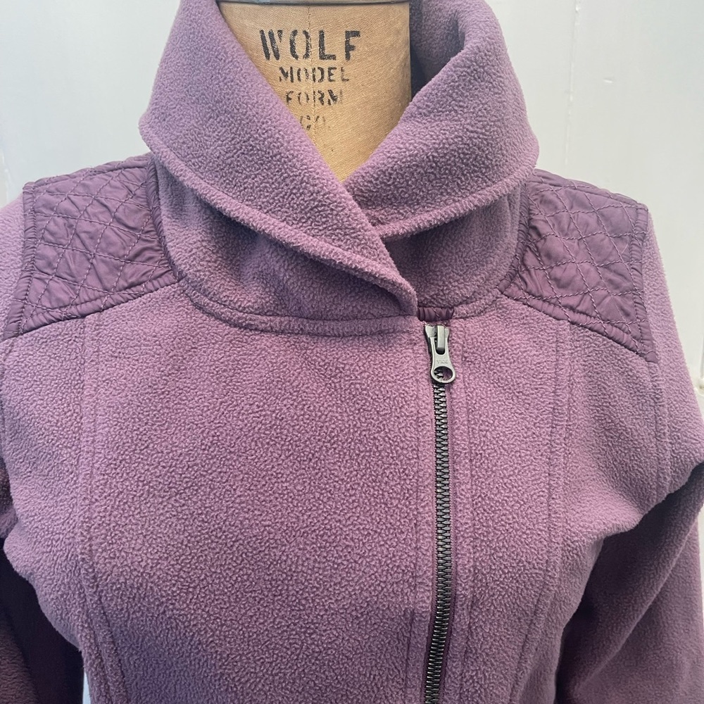 Columbia | Mauve Quilted Fleece Pullover - Picture 2 of 10
